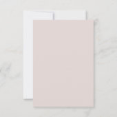 Blushing Sprigs RSVP met Menu en Roze Rug (Achterkant)