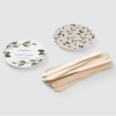 Blushing Sprigs Weddenschap Hand Fan Handwaaier (Niet-gemonteerd)