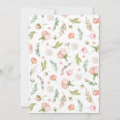 Blushing Summer | Uitgestelde mededeling Kaart (Achterkant)