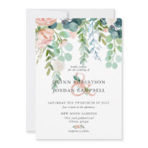 Blushing Summer | Waterverf Floral Wedding