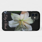 Blushing White Lily iPhone 5 Hoesje (Achterkant (horizontaal))