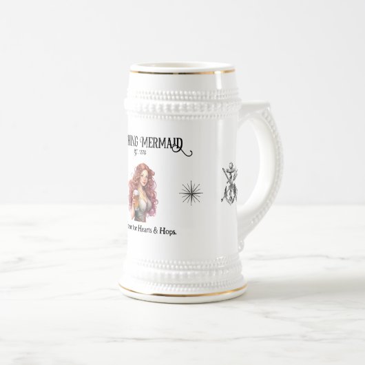 Blushing Zeemeermin Baldur's Gate Bierpul (Voorkant rechts)