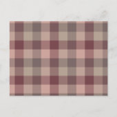 Blushwood ruit feestdagenkaart (Voorkant)