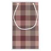 Blushwood ruit klein cadeauzakje (Achterkant)
