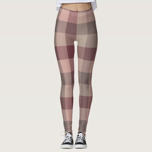 Blushwood ruit leggings (Voorkant)