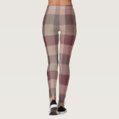 Blushwood ruit leggings (Achterkant)