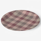 Blushwood ruit papieren bordje (Gekanteld)