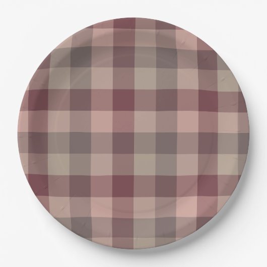 Blushwood ruit papieren bordje (Voorkant)