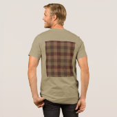 Blushwood ruit Tri-Blend shirt (Voorkant)