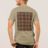 Blushwood ruit Tri-Blend shirt (Achterkant)