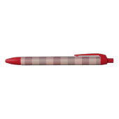 Blushwood ruit zwarte inkt pen (Bovenkant)