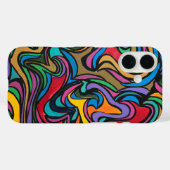 Blustery Day-Hand Painted Abstract Art Case-Mate iPhone Case (Achterkant (horizontaal))