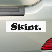 Blut. Bumpersticker (Op auto)