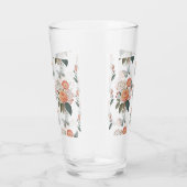 Blütenzauber mit Schmetterlingsflügeln Glas (Rechts)