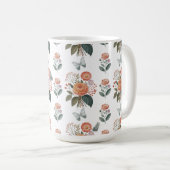 Blütenzauber mit Schmetterlingsflügeln Koffiemok (Voorkant rechts)