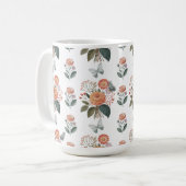 Blütenzauber mit Schmetterlingsflügeln Koffiemok (Voorkant links)