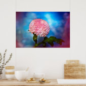 Blütenzauber Poster (Keuken)