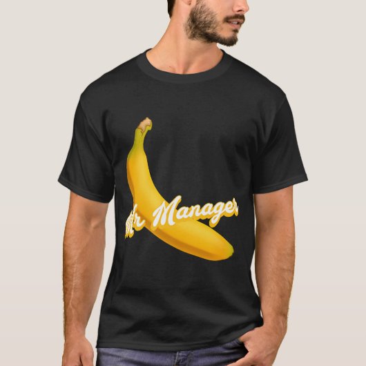 Bluth's Bananen Kraam Mr Manager T-shirt (Voorkant)