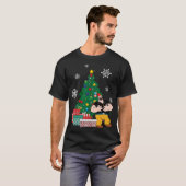 Bluto Rond De Kerstboom Popeye T-shirt (Voorkant volledig)