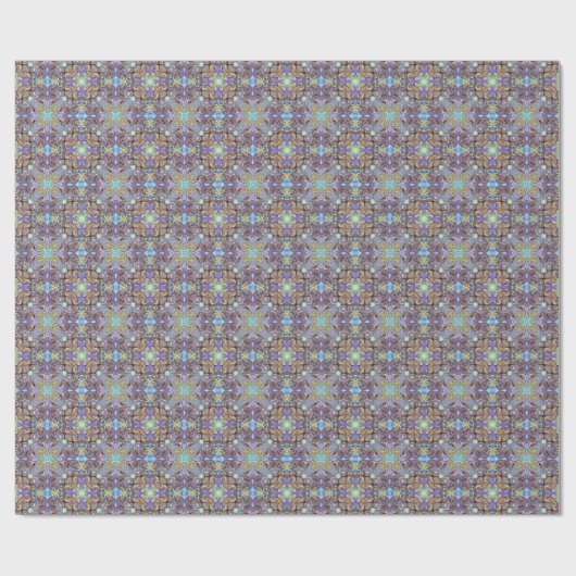 Blutricity pattern cadeaupapier (Vlak)