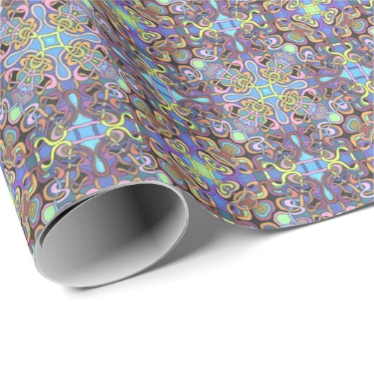 Blutricity pattern cadeaupapier (Rol Hoek)