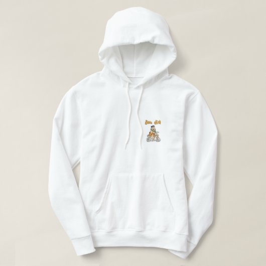 Bluza moletom branca bio degradavel hoodie (Design voorkant)