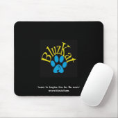 BluzKat Logo Mousepad Muismat (Met muis)