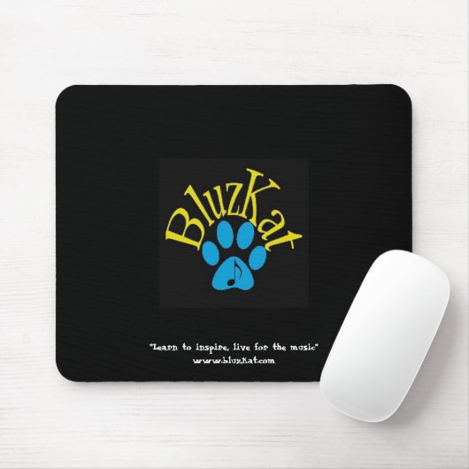 BluzKat Logo Mousepad Muismat (Met muis)