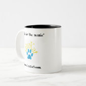 Bluzkat op de Mok van de Nota (Voorkant links)