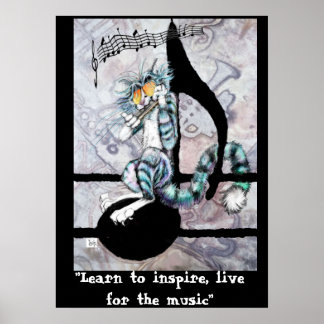 BluzKat op Poster Opmerking