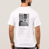 Bluzmen Eric's mugshot T-shirt (Achterkant)