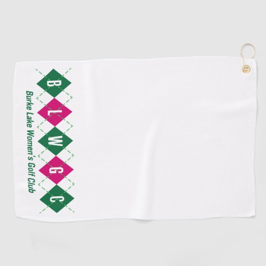 BLWGC Golf Towel Golfhanddoek (Horizontaal)