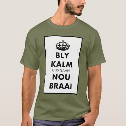 Bly Kalm Crown T-shirt (Voorkant)