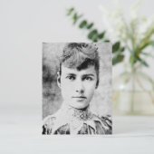 Bly ~ Nellie/Journalist World Traveler Briefkaart (Staand voorkant)