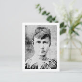 Bly ~ Nellie/Journalist World Traveler Briefkaart (Staand voorkant)