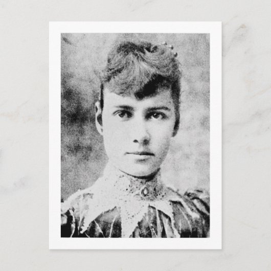 Bly ~ Nellie/Journalist World Traveler Briefkaart (Voorkant)