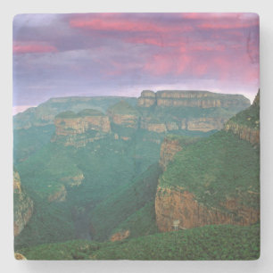 Blyde River Canyon bij zonsondergang, Zuid-Afrika Stenen Onderzetter