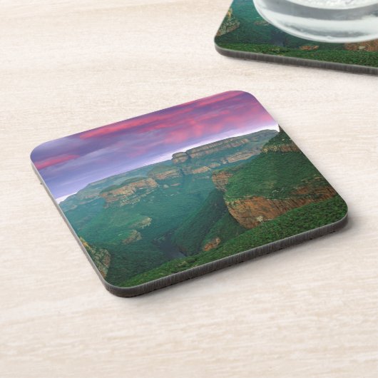 Blyde River Canyon op Sunset, Zuid-Afrika Onderzetter (Linkerzijde)