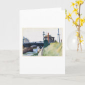 Blynman Bridge - Edward Hopper Kaart (Gele Bloem)