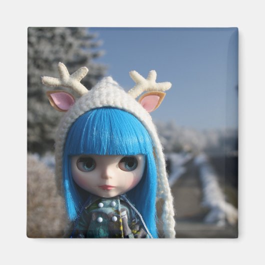 Blythe blue magneet (Voorkant)
