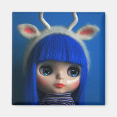 Blythe blue magneet (Voorkant)