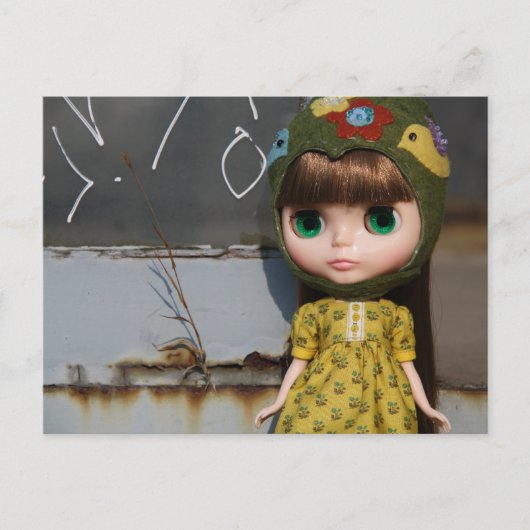 Blythe brown briefkaart (Voorkant)