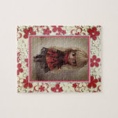 Blythe doll  retro floral lijst oldish desi legpuzzel (Horizontaal)