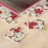 Blythe doll  retro floral lijst oldish desi legpuzzel (Zijkant)