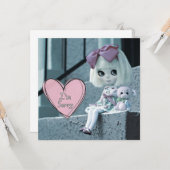 Blythe Doll "Sorry"-kaart Kaart (Voorkant / Achterkant in situ)