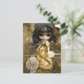 Blythe en de paddenstoel briefkaart (Staand voorkant)