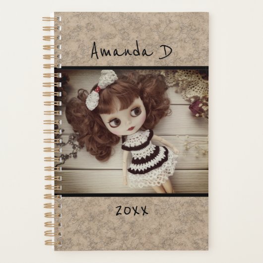Blythe pop retro-olidaal design personaliz planner (Voorkant)
