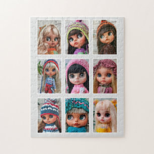 blythe poppen foto ' s acrylprint canvas tas legpuzzel