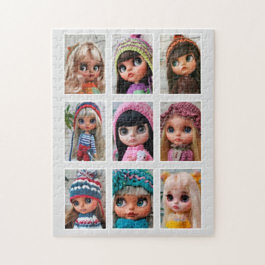 blythe poppen foto ' s acrylprint canvas tas legpuzzel (Verticaal)