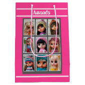 blythe poppen foto's medium cadeauzakje (Achterkant)